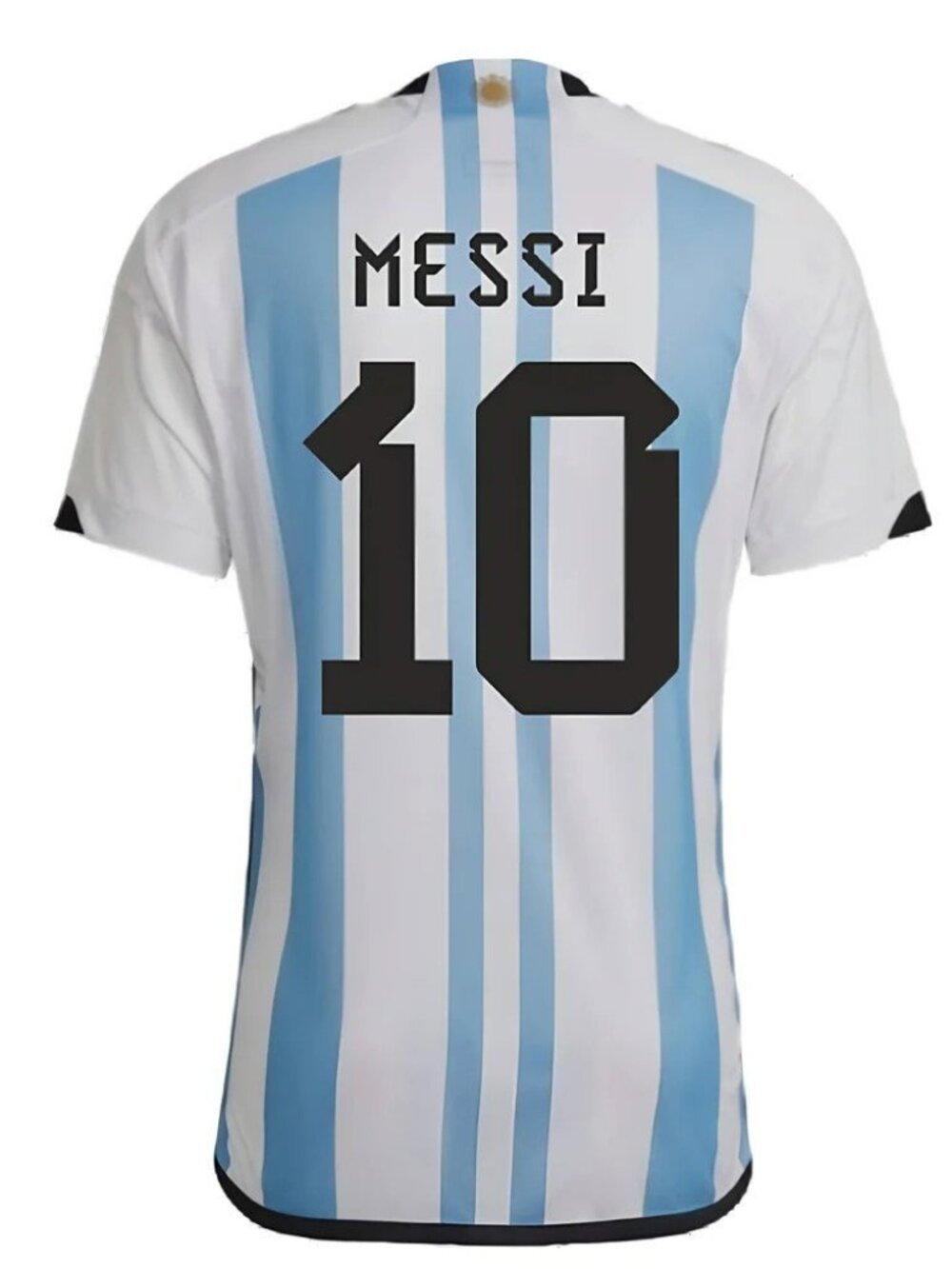 NEW ADIDAS ARGENTINA HOME MESSI #10 WORLD CUP SOCCER JERSEY 22/23 - Picture 2 of 5